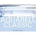 Rollo Aquarell Classic Gerstaecker, 30 cm x 40 cm, 300 g/m², Bloc encolado 4 lados, Mate