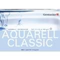 Rollo Aquarell Classic Gerstaecker, 17 cm x 24 cm, 300 g/m², Bloc encolado 4 lados, Mate