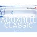 Rollo Aquarell Classic Gerstaecker, 24 cm x 32 cm, 300 g/m², Bloc encolado 4 lados, Mate