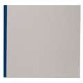 Cuaderno para esbozos y borradores K & P, 29 x 29 cm Cuadrado - 120 g/m² - 132 páginas , Banda de lino azul, Cuaderno de bocetos