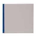 Cuaderno para esbozos y borradores K & P, 21 x 21 cm Cuadrado - 100 g/m² - 144 páginas , Banda de lino azul, Cuaderno de bocetos