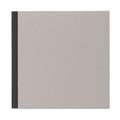 Cuaderno para esbozos y borradores K & P, 17 x 17 cm Cuadrado - 100 g/m² - 144 páginas, Banda de lino negra, Cuaderno de bocetos