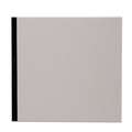 Cuaderno para esbozos y borradores K & P, 29 x 29 cm Cuadrado  - 120 g/m² - 132 páginas , Banda de lino negra, Cuaderno de bocetos