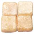 Set de piedras de mosaico de mármol, Bolsa de 250 g, aprox. 50 piezas, 15 × 15 × 8 mm, Rosa Porto