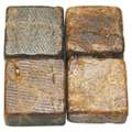 Set de piedras de mosaico de mármol, Bolsa de 250 g, aprox. 50 piezas, 15 × 15 × 8 mm, Emperador