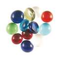 Piedras de mosaico de vidrio, Mezcla multicolor, Paquete de 100 g