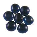 Piedras de mosaico de vidrio, Azul, Paquete de 100 g