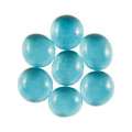 Piedras de mosaico de vidrio, Azul claro, Paquete de 100 g