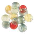 Piedras de mosaico de vidrio, Mezcla marmoleado multicolor, Paquete de 100 g