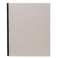 Cuaderno para esbozos y borradores K & P, 30 x 38 cm - Retrato - 120 g/m² - 136 páginas, Banda de lino negra, Cuaderno de bocetos