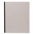 Cuaderno para esbozos y borradores K & P, 30 x 38 cm - Retrato - 120 g/m² - 136 páginas, Banda de lino negra, Cuaderno de bocetos
