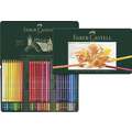 Caja metálica de lápices de colores Polychromos, 60 lápices