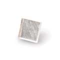 Teselas de mosaico de oro blanco, 20 × 20 mm liso, 1 pieza, aprox. 180 g
