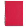 Cuaderno de dibujo Touch Book, A4 - Rojo, Cubierta en lino