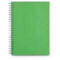 Cuaderno de dibujo Touch Book, A4 - Verde, Cubierta en lino