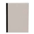 Cuaderno para esbozos y borradores K & P, 14,8 x 21 cm (A5) Retrato - 100 g/m² - 144 páginas , Banda de lino negra, Cuaderno de bocetos
