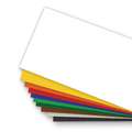 Conjunto de 50 hojas de papel de color, 50 x 70cm - 300 g/m² - 50 hojas