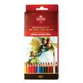 Lápices de colores acuarelables Mondeluz, 24 lápices