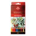 Lápices de colores acuarelables Mondeluz, 12 lápices
