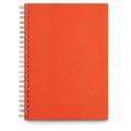 Cuaderno de dibujo Touch Book, A4 - Naranja, Cubierta en lino