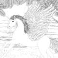 Bastidor pre-dibujado para Tangle, Pegasus