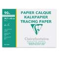 Bloc de calco Clairefontaine, A3, 29,7 cm x 42 cm, A3 - 29,7 x 42 cm - 10 hojas, 90 g/m², Paquete
