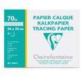 Minipack calco Clairefontaine 70-75 g/m², 24 cm x 32 cm, A4 - 21 x 29,7 cm - 20 hojas, 70/75 g/m²