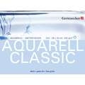 Rollo Aquarell Classic Gerstaecker, 24 cm x 32 cm, 300 g/m², Bloc encolado 4 lados, Mate