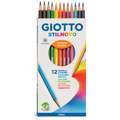 Caja de lápices de color Stilnov Giotto, 12 lápices