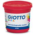 Juego de 6 colores gouache dedos Giotto, 6 x 100 ml