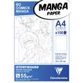 Blocs Manga storyboard Clairefontaine, A4, 21 cm x 29,7 cm, 55 g/m², Liso