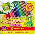 Set de lápices de colores Superstick Classic Jolly, caja de 24 lápices