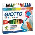 Caja de ceras Cera Maxi Giotto, 12 ceras