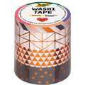Cinta Washi-tape adhesiva, Cobre