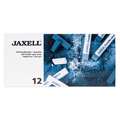 Estuche de pasteles secos Jaxell®, 12 pasteles de matices gris.  Jaxell®