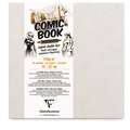 Comic Book Clairefontaine, 22  x 22 cm, 220 g/m², Liso, Cuaderno de bocetos