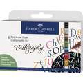 Set de caligrafía Pitt Faber-Castell, Set 8 colores surtidos