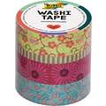 Cinta Washi-tape adhesiva, Flores