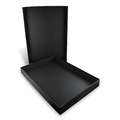 Caja de conservación negra, A4 - 32,5 x 23 x 3,5 cm
