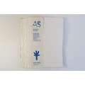 Papel hecho a mano Khadi, A5, 14,8 cm x 21 cm, Paquete de 20 unidades, Medio, rugoso, 320 g/m²