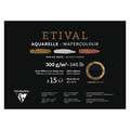 Papel acuarela negro Etival Clairefontaine - 300g/m², 46 cm x 61cm, 300 g/m², Fin|Trapo
