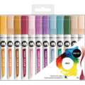 Set de rotuladores pincel Aqua Color Brush Molotow™, Basic 2 - 12 rotuladores