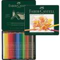 Caja metálica de lápices de colores Polychromos, 24 lápices