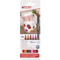 Rotulador pincel porcelana 4200 Edding, Cálido, Set