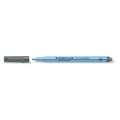 Rotulador Lumocolor borrable en seco, Punta mediana, Negro