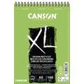 Bloc XL reciclado Canson, A5, 14,8 cm x 21 cm, 160 g/m², Fin, Bloc espiral