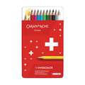 Cajas Swisscolor Caran D'Ache, 12 lápices, Set