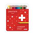 Cajas Swisscolor Caran D'Ache, 18 lápices, Set