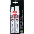 Set de marcadores recargables Molotow, 611EM - 15 mm, Paquete de 2 unidades