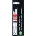 Set de marcadores recargables Molotow, 111EM - 2 mm, Paquete de 2 unidades